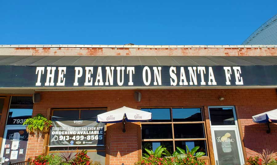 View of The Peanut from the outside